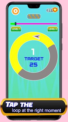 Tap and Catch Circle On Time - Screenshot 1