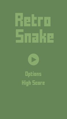 Retro Snake - Classic Game - Screenshot 1