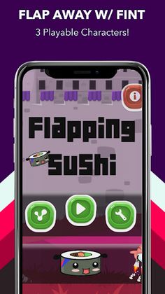 Flapping Sushi - Screenshot 1