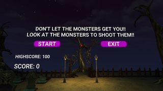 Halloween VR Shooter - Screenshot 1