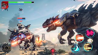 Mech War: Jurassic Dinosaur - Screenshot 3
