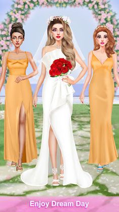 Wedding Dress up Girls Games - Screenshot 1