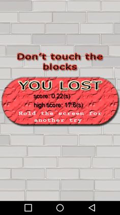 Don't touch the blocks - Screenshot 4