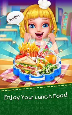 School Lunch Food Maker 2 - Screenshot 4