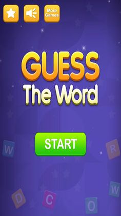Guess the Word Game - Screenshot 1