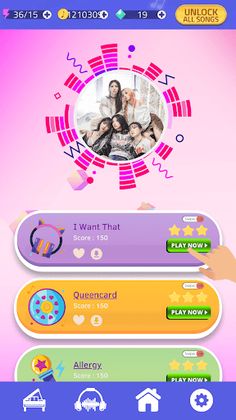 Gidle Piano Game Tiles - Screenshot 1