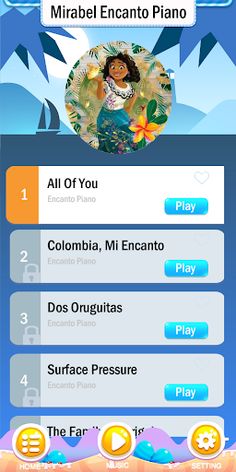 Mirabel Piano Tiles EDM Song - Screenshot 1