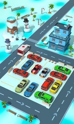 Traffic Jam 3d & Parking Cars - Screenshot 3