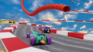 Formula Car - Cars Ramps Stunt - Screenshot 1