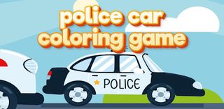 Police Car Coloring Game - Screenshot 1
