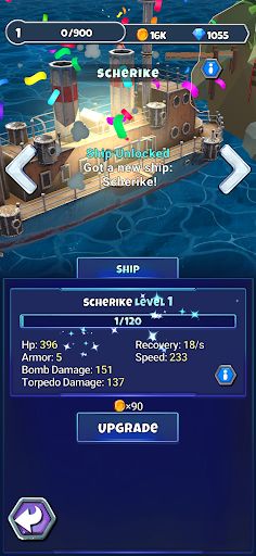 Submarine War - 3D Battlefield - Screenshot 2