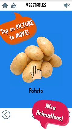 First Words for Baby: Foods - Screenshot 3