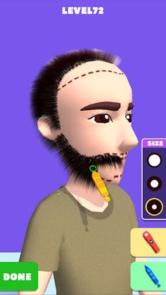 Hair Transplant Simulation - Screenshot 2