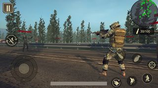 AWP Sniper Gun Zombie War - Screenshot 1