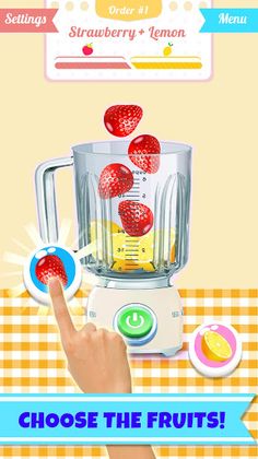 Blend the Food! Cooking Games - Screenshot 1