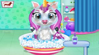 Baby Unicorn - Anime Pet Games - Screenshot 1