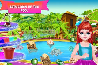 School Girl Summer Pool Party - Screenshot 3