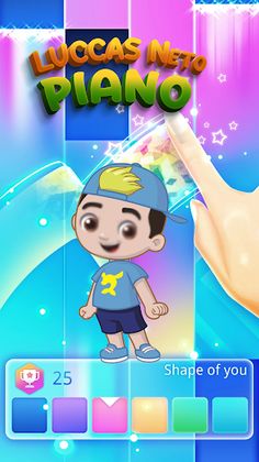 Luccas Neto Music Piano Tiles - Screenshot 1