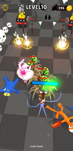 Merge Monster Blue Evolution - Screenshot 2