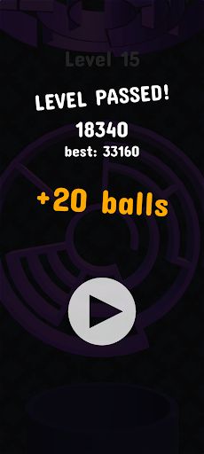 Falling Balls - 3D Puzzle game - Screenshot 4