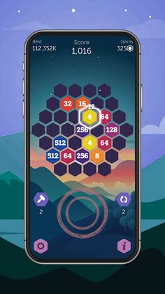 Merge Hexa Puzzle - 2048 Game - Screenshot 1