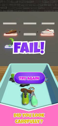 Fashion Design: Shoe Match 3D - Screenshot 3