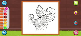 Ultraman Coloring Game - Screenshot 2