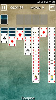 Scorpion Wasp Solitaire - Screenshot 2