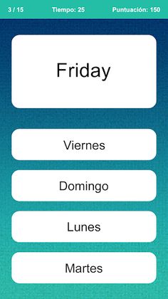 Juego para aprender inglés - Screenshot 2
