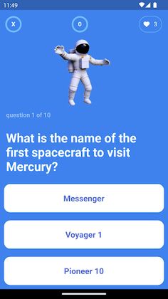 Star Quest - Space trivia app - Screenshot 1