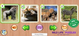 Wild Life Puzzles Toddler - Screenshot 2