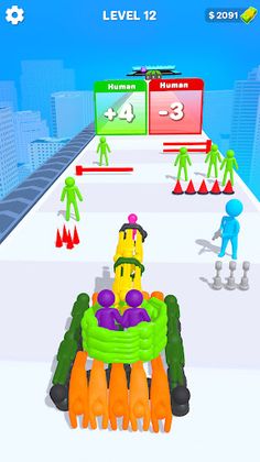 Human Gun Craft: Weapon Run - Screenshot 3