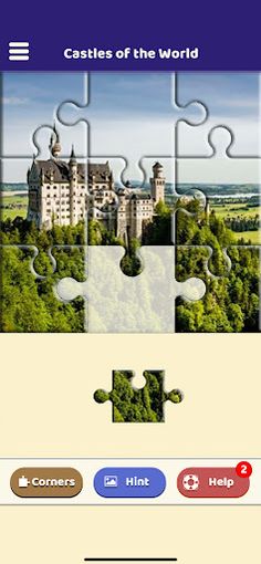 Castles of the World Puzzle - Screenshot 1