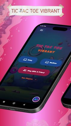 Tic Tac Toe Vibrant - Screenshot 1