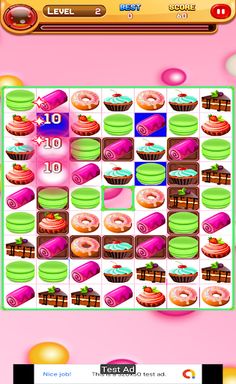 Delicious Cake Puzzle - Screenshot 2