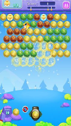 Squirrel Fruit Bubble Shoot - Screenshot 4