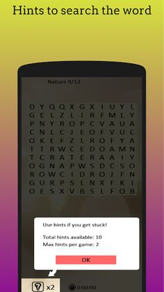 Word Search Puzzle game - Screenshot 2