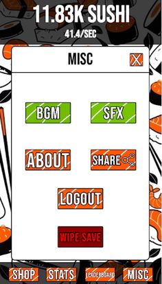 Sushi Clicker - Screenshot 1