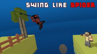 Dead Rope Ninja: Blocky City - Screenshot 2