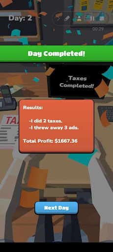 Tax Trouble - Screenshot 3