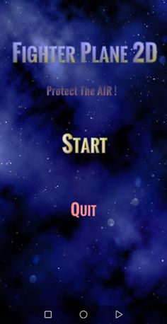 Fighter Plane 2D - Screenshot 1