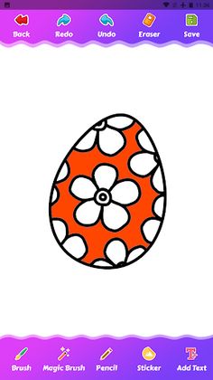 coloring easter kinder eggs - Screenshot 3