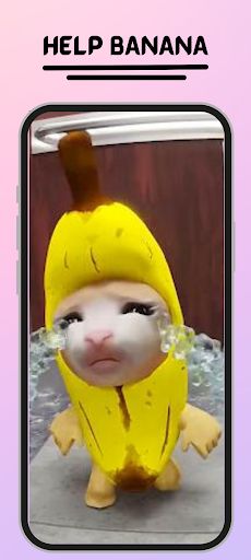 Banana Cry Game Meow Calling - Screenshot 1