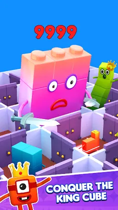 Number Cube: aMaze Room - Screenshot 1