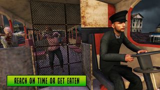 Zombie City Bus Driver Games - Screenshot 1