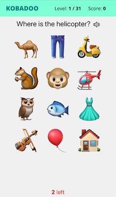 Kobadoo First 100 Words - Screenshot 3