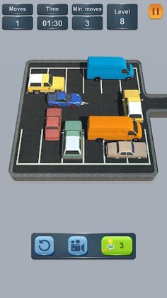 Parking: remove traffic jam 3D - Screenshot 3