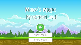 Mano's Magic Monsterland - Screenshot 1