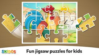 Animal puzzle games for kids - Screenshot 1