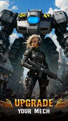 Mecha Fortress: Robot War TD - Screenshot 1